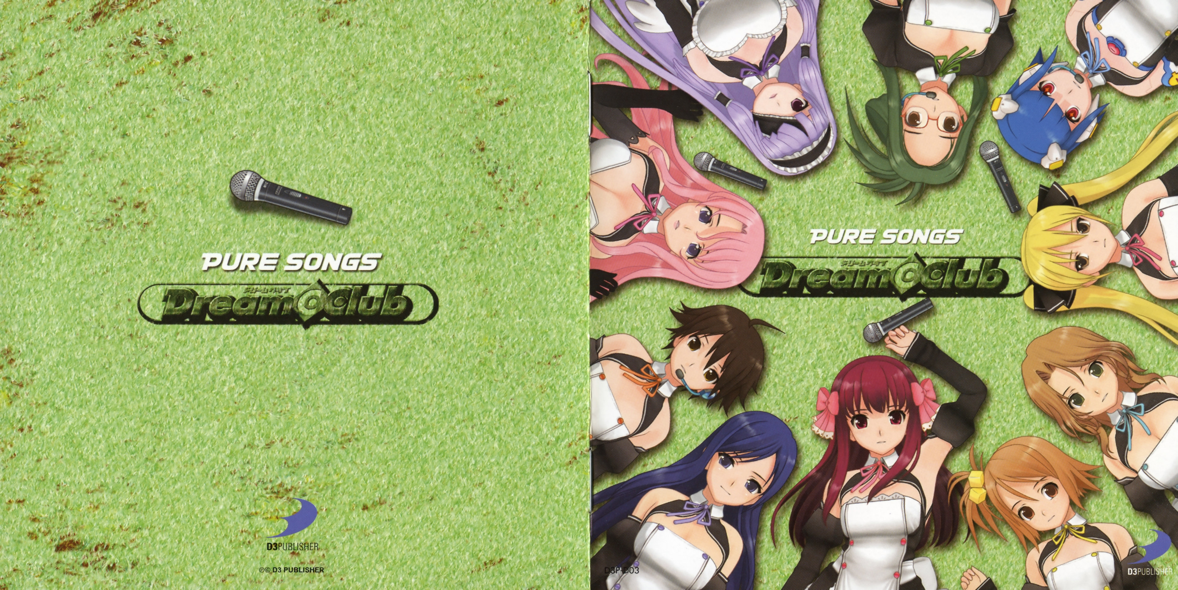 PURE SONGS ZERO＠DREAM C CLUB PURE SONGS ZERO @ DREAM C CLUB | D3PR-0015 - VGMdb